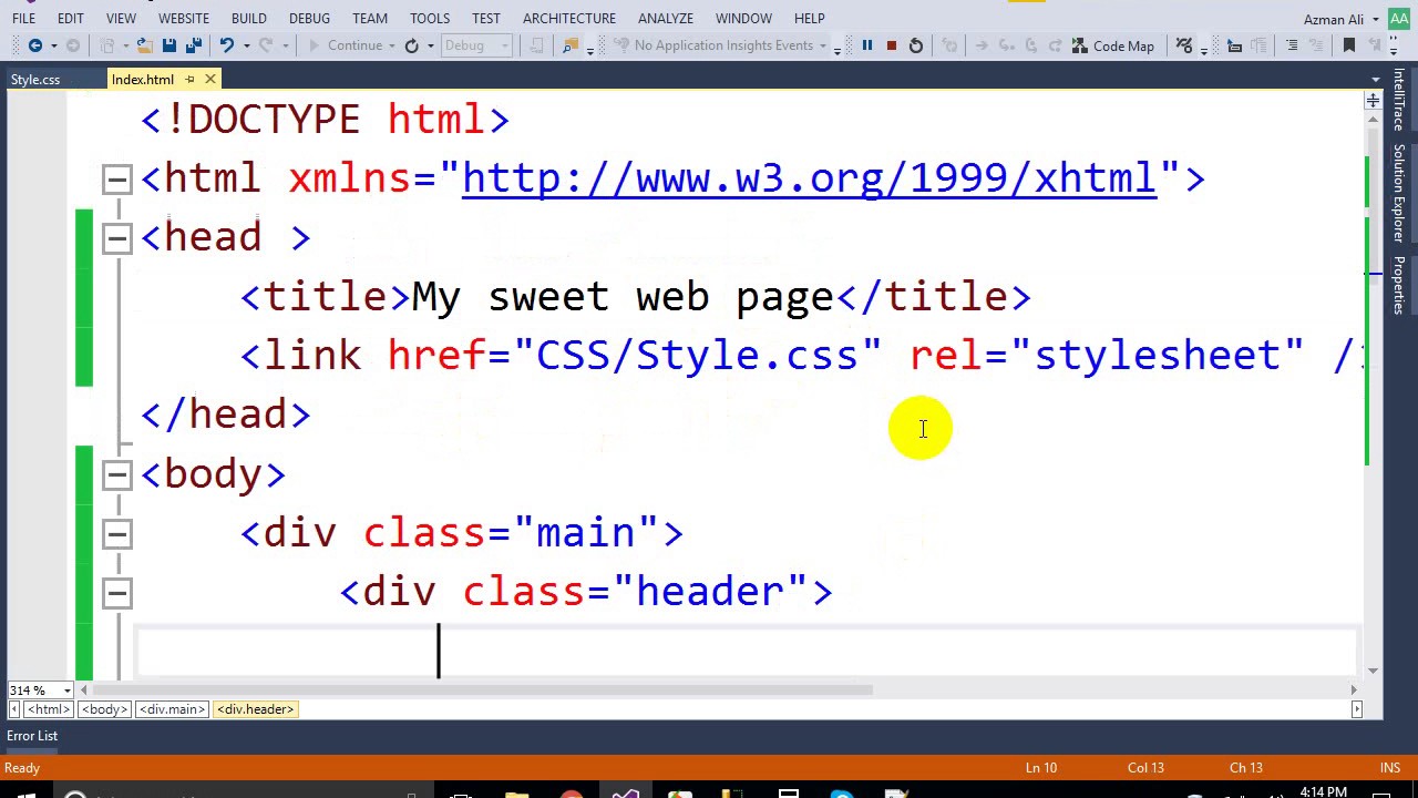 Learn ASP.NET